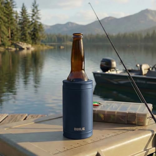 DUALIE 3 in 1 Insulated Can Cooler - Universal Size for 12 oz Cans, Slim Cans, and Bottles - 10+ Colors Available by DUALIE - Image 6