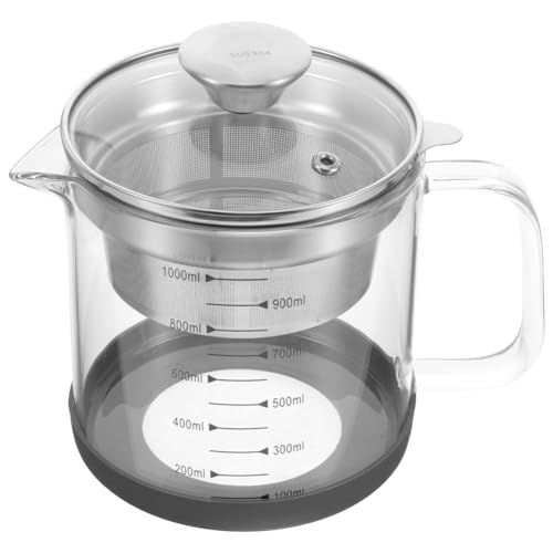 INTCHE Food Strainer Nut Milk Bag Replacement Yogurt Strainer Stainless Steel Iced Tea Pitcher Juice Beverage Carafe with Scale Easy to Use