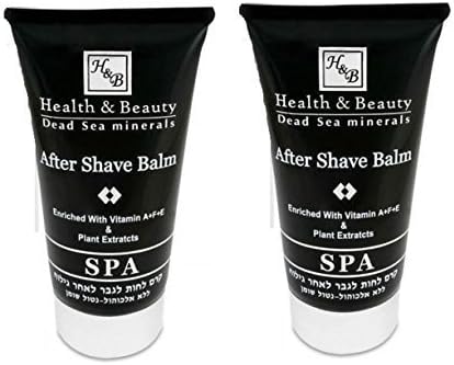 Bálsamo pós-barba masculino Liarminoo com minerais do Mar Morto — Pacote com 2