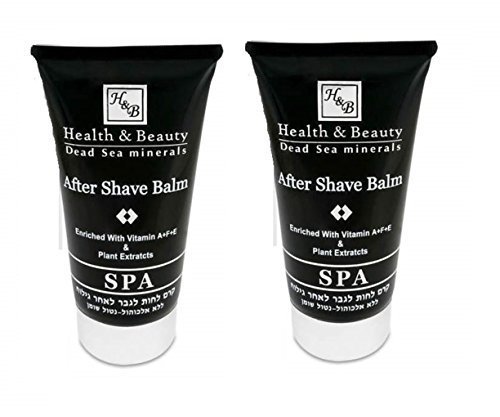 H&B Dead Sea After Shave Balm - For Men (Pack of 2) by H&B Dead Sea