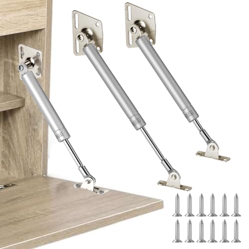 HBL' 2 Pack 100N/22LBS Drop Down Gas Struts for Drop-Front Desk Downward Slowly Such as Fold-Down Desk, Flap Lid