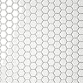 Bedrosians Le Cafe 1" Hexagon Glossy Porcelain Mosaic Tile, White (10-Pack, 8.39 SF)