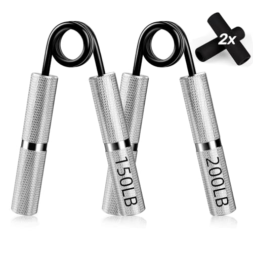 Hand Gripper Strengthener Set 50LB-300LB, Grip Strength Trainer (1/2/4/6 Pack) Forearm Strengthener for Muscle Building, Hand Sensitivity Training, Hand Rehabilitation Exercising