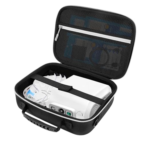 Smart Nebulizer Hard Case with Accessories, Black