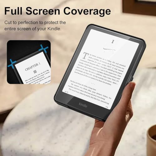 T Tersely 【2 Pack】 Anti-Glare (Matte) Screen Protector for All-New Kindle Paperwhite 11th Generation 2021 or Kindle Paperwhite Signature Edition 6.8 inch, Premium PET Protective Film, Full-Coverage