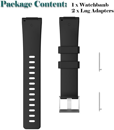 Miniatura 6 de navor Correa de repuesto compatible con Fitbit Versa 2, Fitbit Versa, Versa Lite, Versa SE, correa de reloj solamente