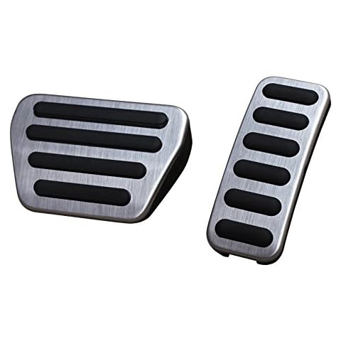 AutoBig Foot Gas Brake Pedal Pad Cover Compatible with Range Rover Sport 2014+, Land Rover Discovery 5 2017+, Defender 90 110 2020+ Cover