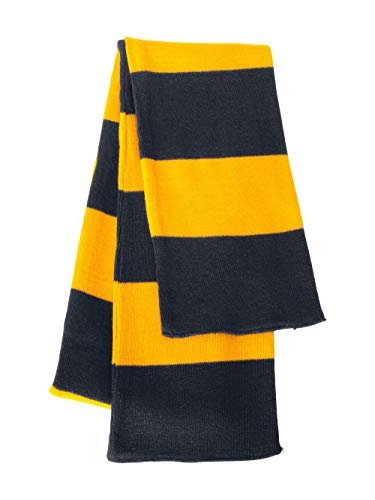 Sportsman Rugby Striped Knit Scarf (SP02) Available in 20 Co