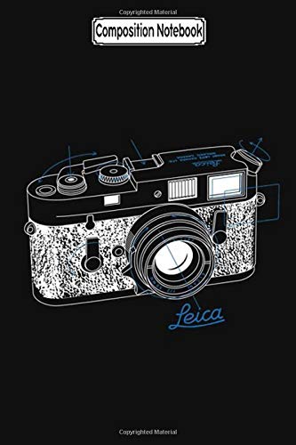 Composition Notebook: Leica Photography Notebook Journal Notebook Blank Lined Ruled 6x9 100 Pages