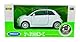 Welly FIAT 500C Cabrio Hellblau Ab 2009 1/34-1/39 Metall Modell Auto Die Cast Neu im Kasten