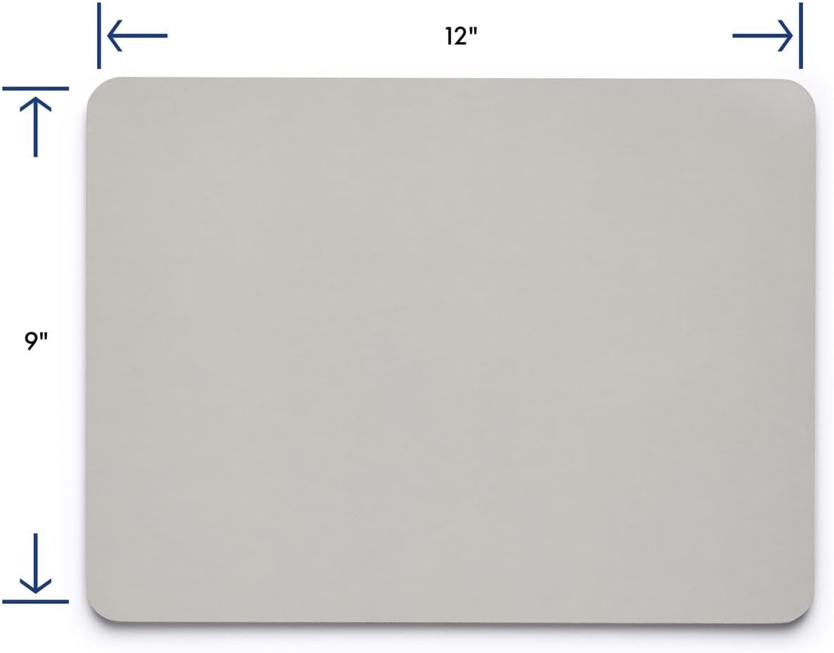Displays2go Write-On Student Lapboards with Dry Erase Surface and No Ghosting Design (DRYERS129)