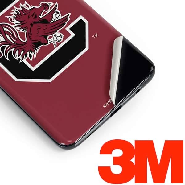 Skinit Decal Phone Skin Compatible with Samsung Galaxy S10e - Officially Licensed College South Carolina Gamecocks Logo Red Design