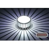 Qualität Aluminium Lampenkörper: Hochwertiges Aluminium in eine aufliegende Lampe Leuchten gemacht, hat eine gute Korrosionsschutzeigenschaften, Rost und verblasst, stark und stabil und robust.