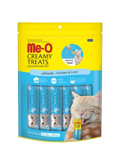 Me-O All Life Stages Creamy Treat Chicken and Liver (20 Sticks)