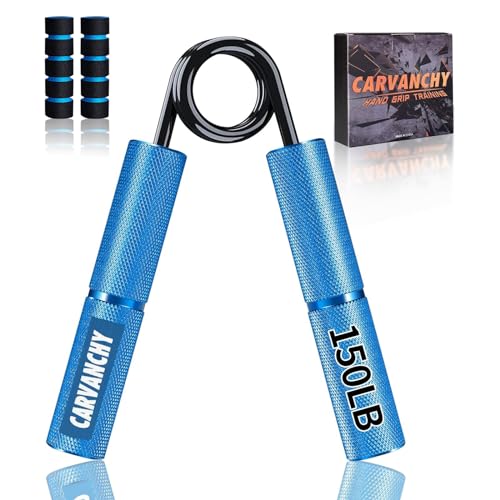 Grip Strength Trainer, 150LB, Wrist Forearm Strengthener, Metal No Slip, Hand Grip Gripper Strengthener for Strength Training and Exercise, Hand Workout Squeezer Grip Strength