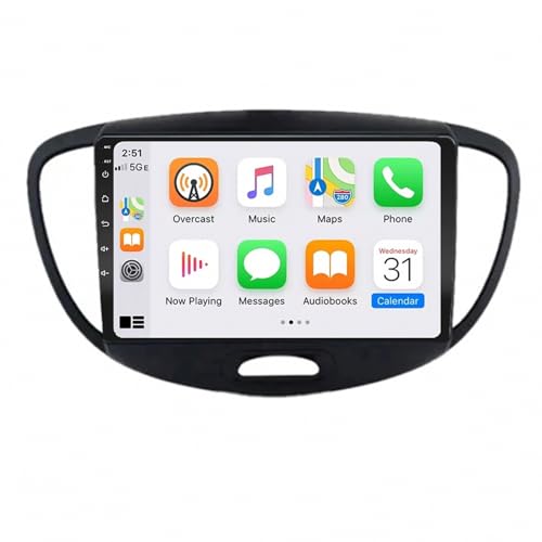 Radio de coche 2 DIN para Hyundai I10 2008-2012 con navegación GPS y Mirror Link de 32GB