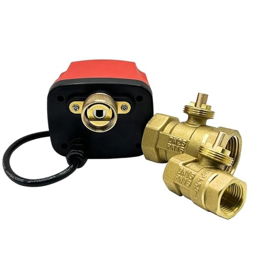 Válvula de bola motorizada DN20 de 12VDC con sistema de control de 3 hilos para agua 4