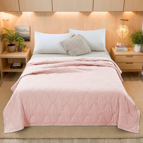 Manta refrescante para dormir de verano colcha transpirable suave reversible para cama y sofá 4