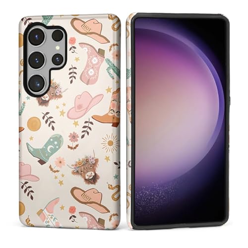 Coque Galaxy S25 Ultra cowboy cactus pour look western au quotidien