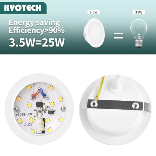 Hotte de cuisine mal éclairée solution avec spots encastrables LED G4