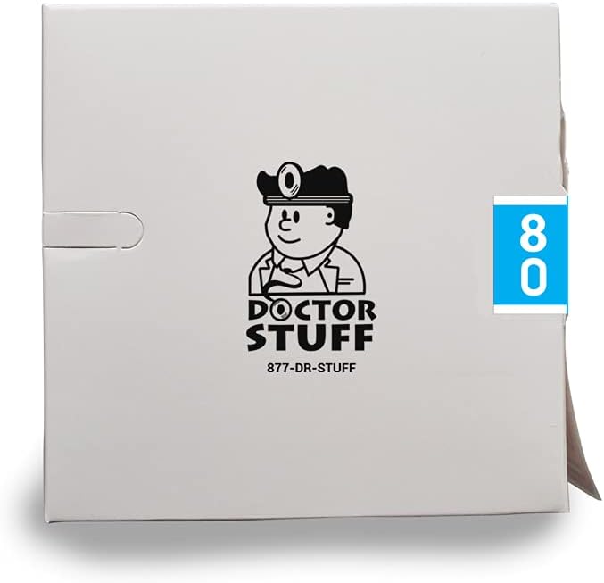 Doctor Stuff - File Folder Labels, Terminal Digit Filing, Consecutive Double Digit Numbers 80-89, Barkley FDAVM Match - AVDM Series Chart Stickers, Blue, 1-3/16 x 1-1/2", 500/Roll