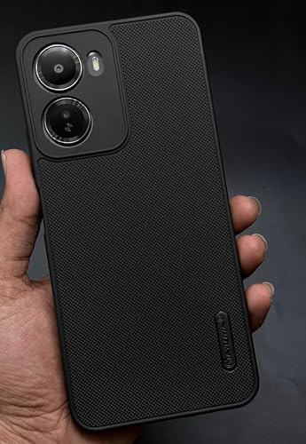 Image of NIUKIN Super Frosted Shield Pro Soft Mobile Back Case for Redmi 15A 5G | Shockproof Scratchproof Cover | Black