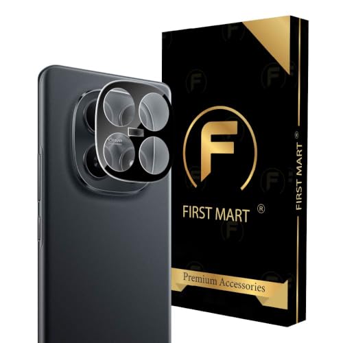 Image of FIRST MART Black Camera Lens Protector for Redmi Note 15 | 9H Tempered Glass, HD Clear, Scratch Resistant, Anti-Fingerprint, Case-Friendly | Pack of 1