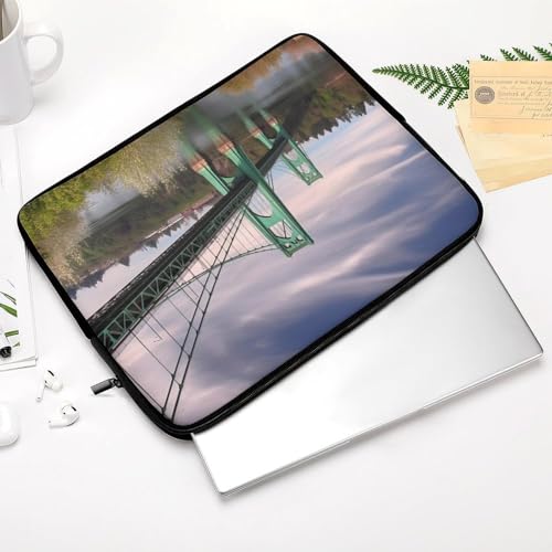 Funda protectora portátil de 17 pulgadas compatible con MacBook Air y notebook 4