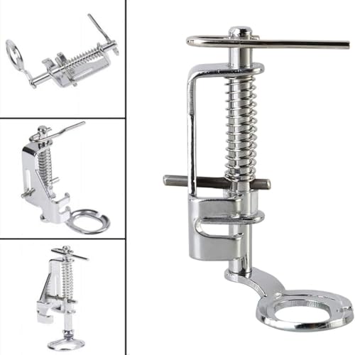 Prensatelas para máquina de coser de metal grande miniatura 3