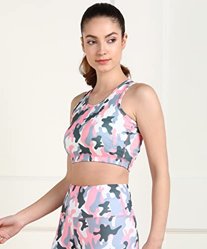 Image of Rock Paper Scissors Premium Seamless Non-Padded Slip On Sports Bra Low Impact Workout Black Bras Activewear Sports Bra