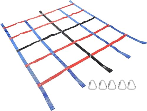 Fettuccia per arrampicata Reti da arrampicata, Reti da carico Scale di corda, Reti da carico for esterni for esercitare la forza di volontà e migliorare la forma fisica Maglia divisoria tessuta maglia