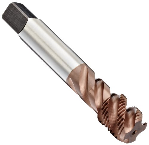Best Cyber Deals 🔥 Union Butterfield Applix 1678 HSS High Performance Spiral Flute Multi-Application Taps, TiCN Coated, Round with Square End, Coolant Through, Semi Bottom, 3/4" Size, 10 UNC TPI