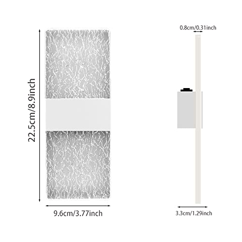 Usb Rechargeable Battery Wall Light, Led Touch Control Wall Lamp, Modern Indoor Wall Light With Switch, Magnetic Installation, Wireless White Wall Sconces Lighting 6500K Brightness Adjustable 2 Pack #TOP5