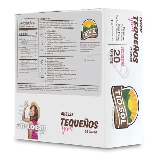 Tio Sol Bites Tequeños de Queso Pre-Cooked-Frozen Cheese Sticks, Ready to Heat. - Image 2