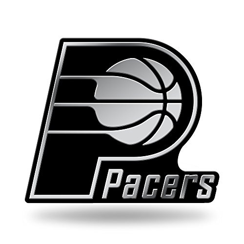 Rico Industries NBA Indiana Pacers Chrome Finished Auto Emblem 3D Sticker