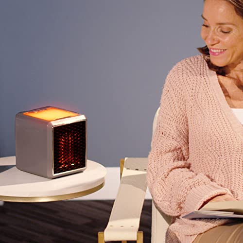 Ontel Handy Heater Pure Warmth Ceramic Space Heater, 1200 Watts, 3-Speed Adjustable, Quiet Operation (Pack Of 1) #TOP7