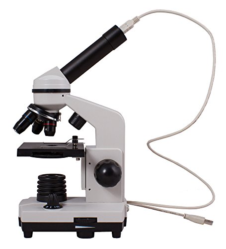 Levenhuk Rainbow D2L 0.3M Portable Digital Microscope â€“ Comes with Camera, Software and Experiment Kit