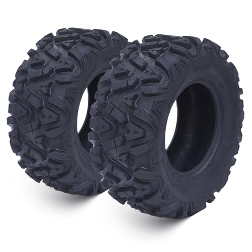 TROPOW 26x12-12 ATV Tire - ATV/UTV Tires, All-Terrain Off-Road Mud Trail Tires, Tubeless, Set of 2
