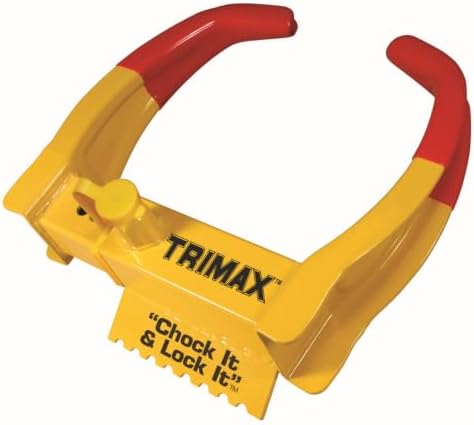 TRIMAX TCL65 - Trailer Wheel Lock - Fits 6"-10.5" Tires - Wheel B...