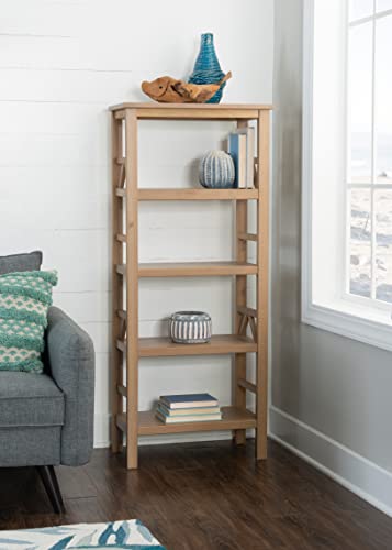 Linon Titian Driftwood Bookcase #TOP1
