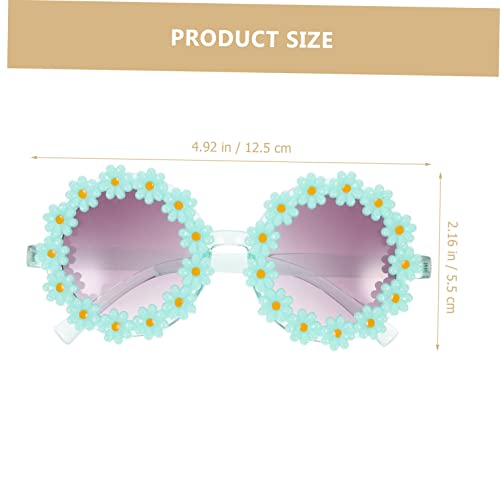 Flower Design Boys and Girls Sunglasses UV Protection Children's Eyewear Cute Sunflower Shaped Sunglasses for Boys and Girls for Parties and Outdoor Fun2