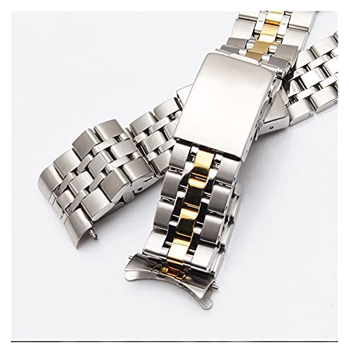 Watch Strap Quick Release Solid Stainless Steel Silver Gold Replacement Accessory 19 MmStrap3