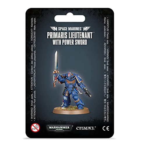 Games Workshop Warhammer 40,000 - Space Marines: Primaris Lieutenant with Power Sword