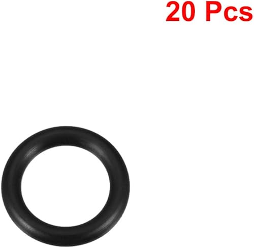 Miniatura 10 de uxcell Juntas tóricas de goma de nitrilo de 0.748 in de diámetro exterior, 0.472 in de diámetro interior, 0.138 in de ancho, junta de sellado