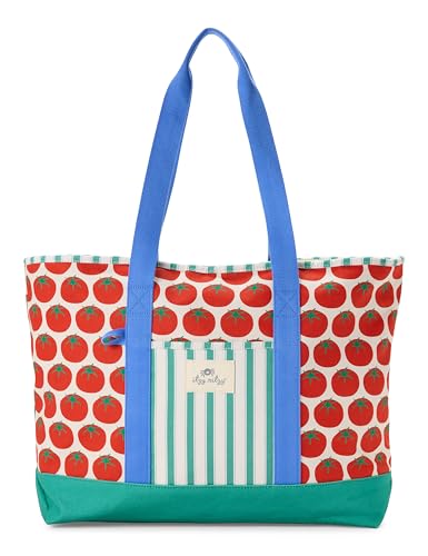 Fourre-tout Canvas Mom Tote par Itzy Ritzy, sac en toile premium aux finitions soignées