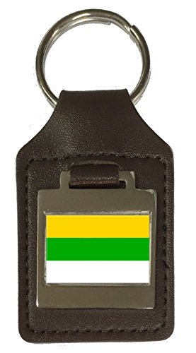 Porte-clés en cuir gravé pour retrouver facilement ses clés de voiture