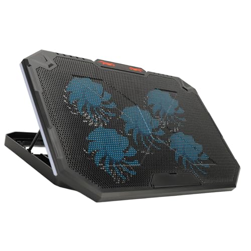 Base de refrigeración para laptop con 6 ventiladores y RGB miniatura 6
