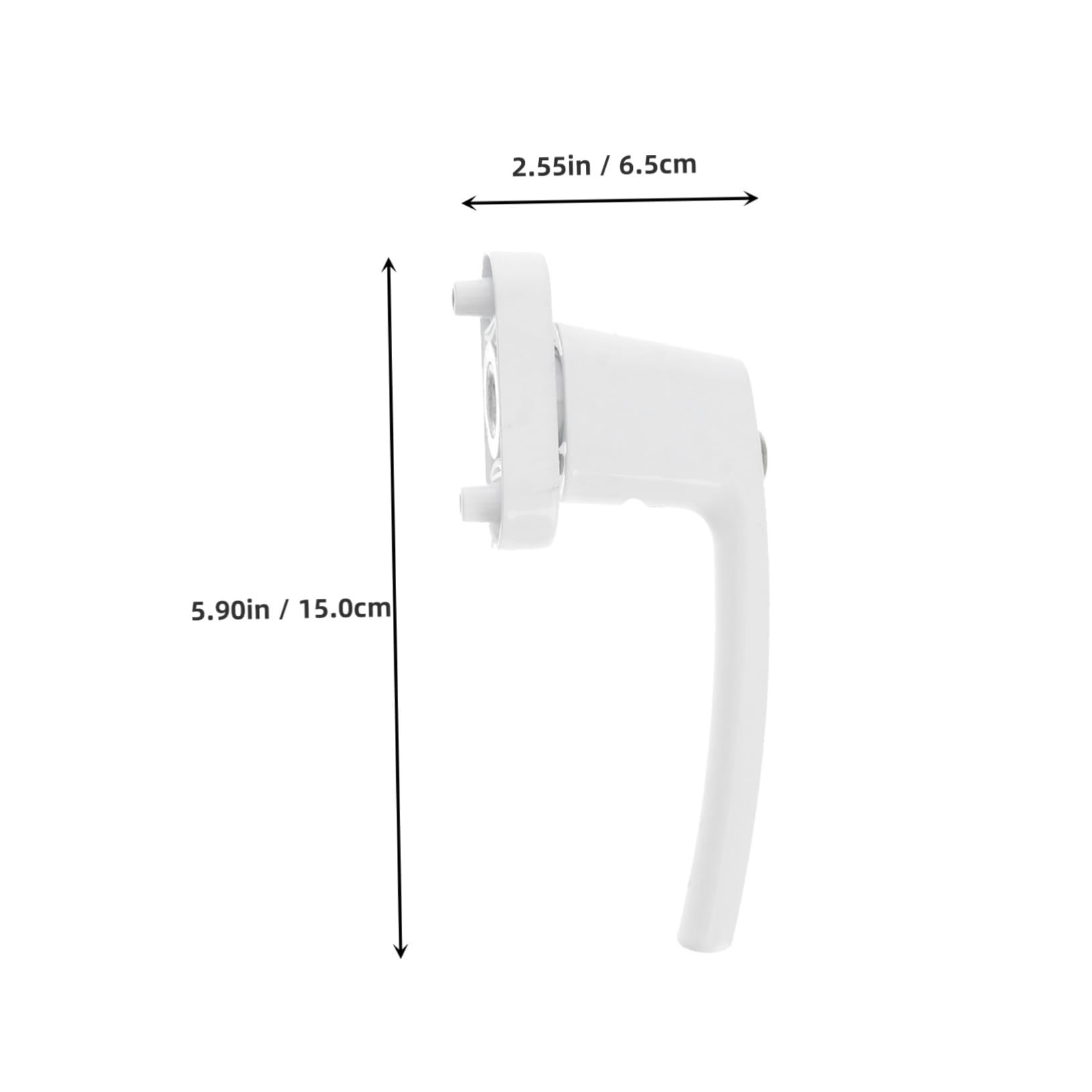 Manija de Palanca Sólida y Gruesa con Llave para Puertas Interiores Cerradura de Seguridad Reforzada Fácil Instalación Estructura Resistente para Alta Durabilidad