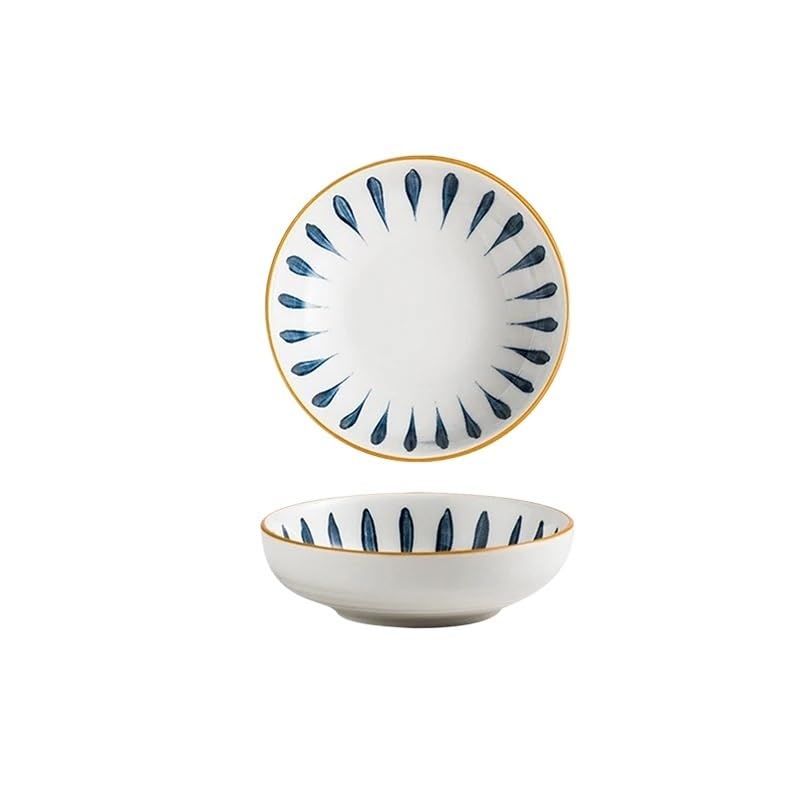 Assiette de cuisine japonaise en céramique pour éviter le mélange de sauce et assaisonnement