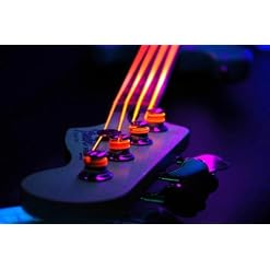 NEON orange hI-dEF guitare basse 5 cordes 040–120/leuchtstoffsaiten (orange) – Image 5